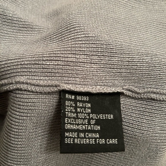 Gray Sweater Zipper Jacket 3X - Picture 11 of 11